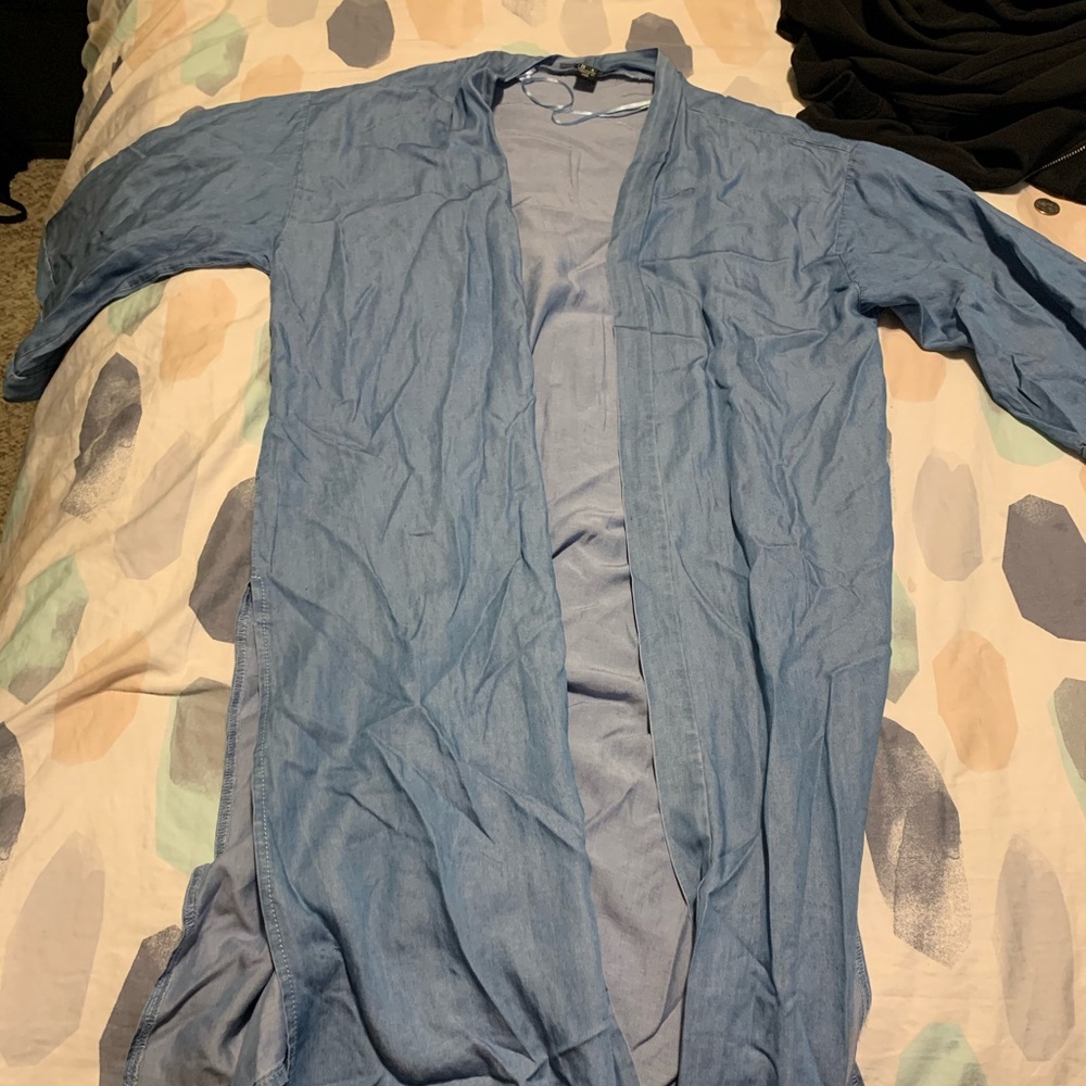 Denim Cardigan long